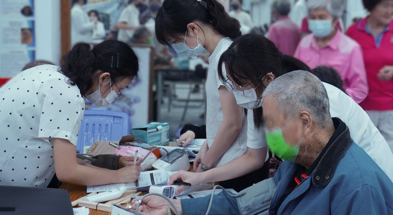 東海學生服務現場