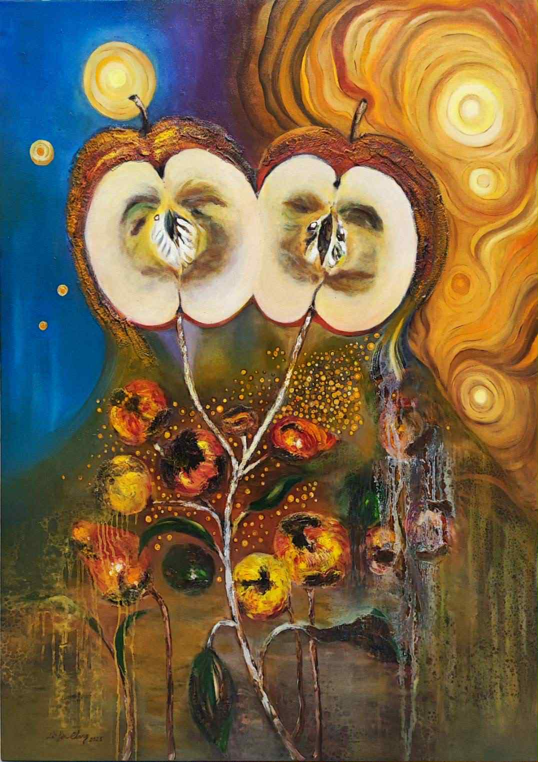 東海大學美術系學生蔣麗雲，以藝術創作探討台灣高齡社會失智議題，在「2025新加坡世界肖像畫大賽」中奪下銀牌獎、最佳創意獎與最佳構圖獎三項大獎。