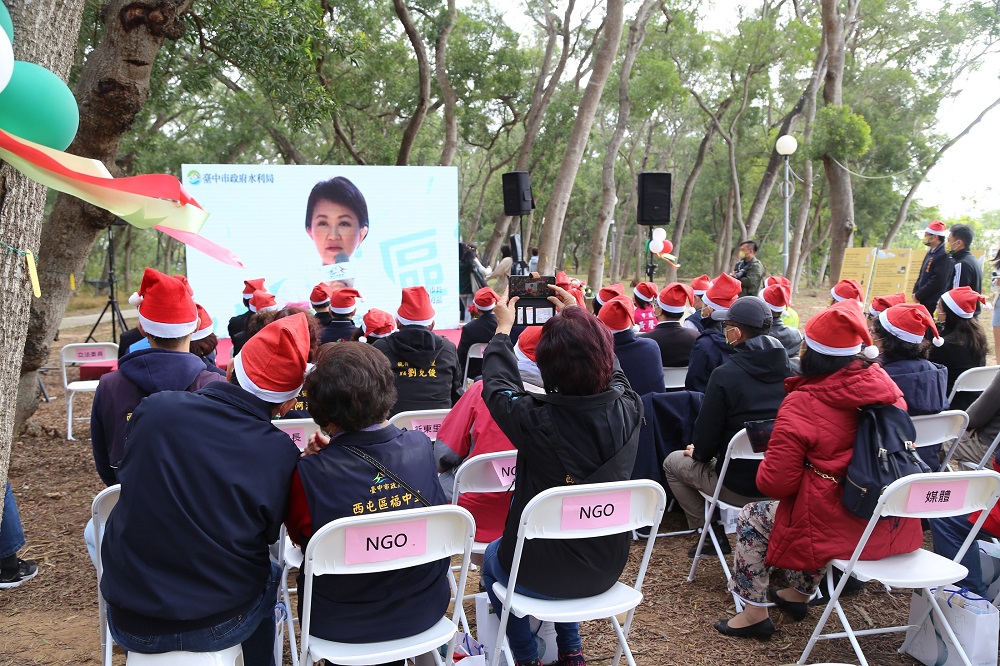 Dongdaxi environment restoration is a Christmas gift from Taichung City
